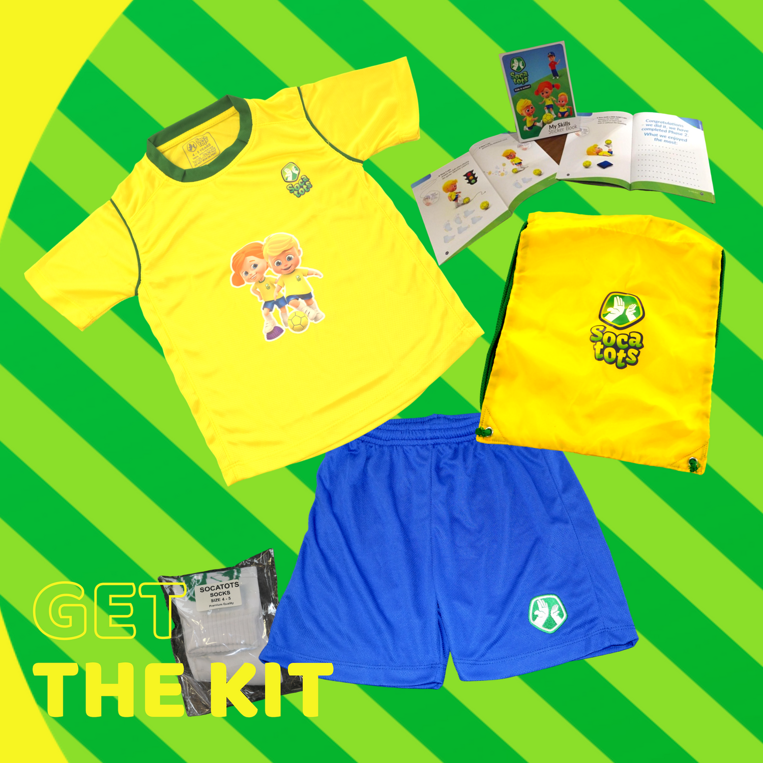 SOCATOTS official kit bundle