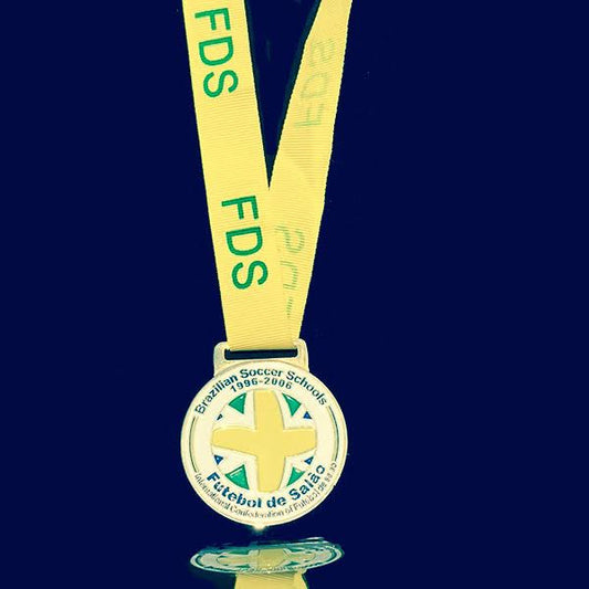 Brazilian Soccer Schools® Ribboned Medal